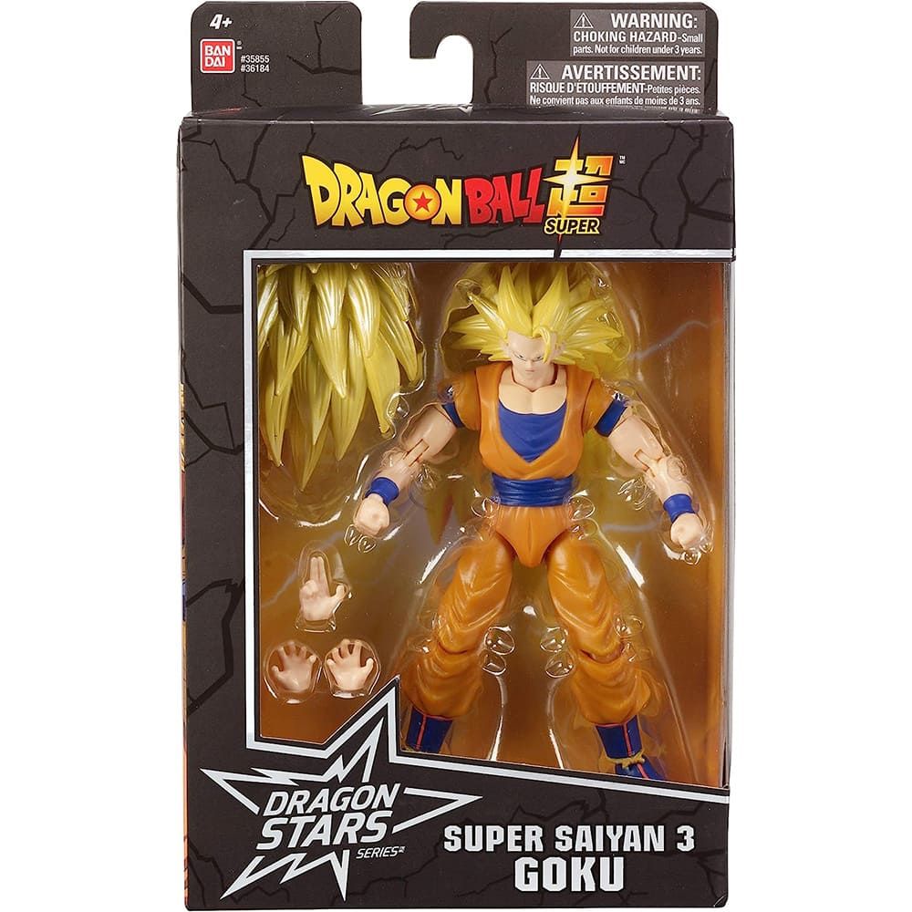 BANDAI 萬代   七龍珠 DRAGON STARS 可動公仔 6吋 超級賽亞人 孫悟空3 GOKU