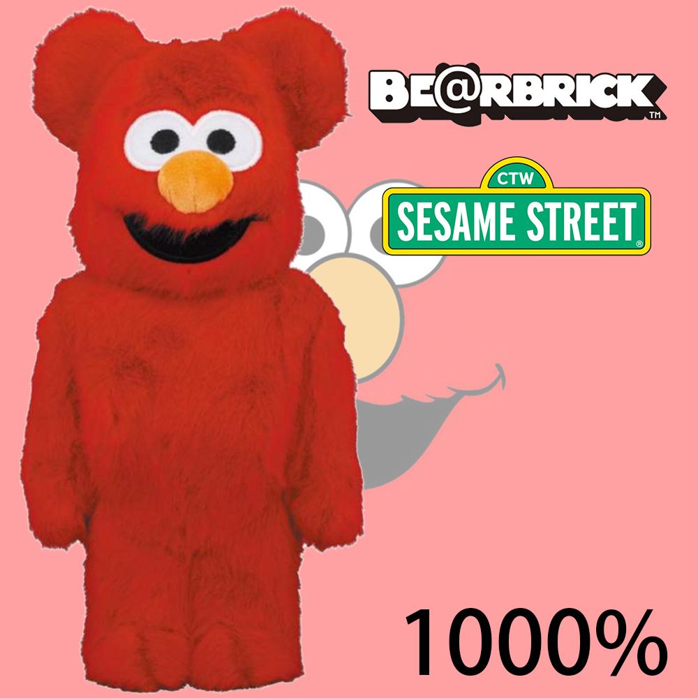 Be@rbrick 庫柏力克熊ELMO Costume Ver.2.0 400 - PChome 24h購物