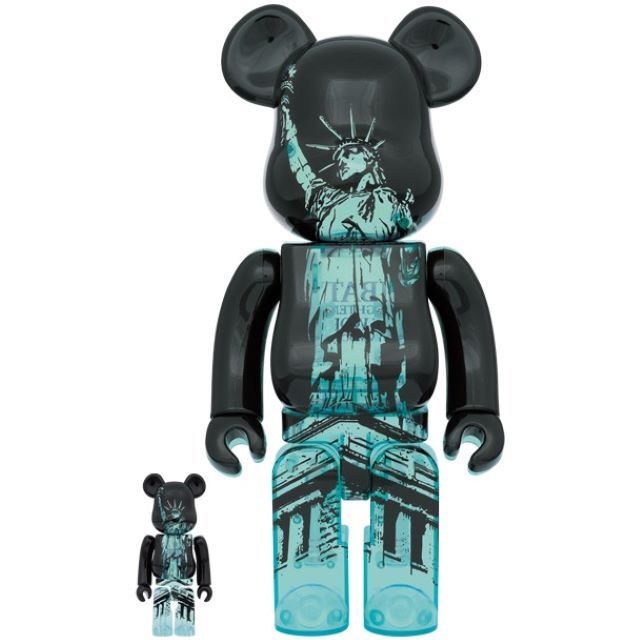 BE@RBRICK Statue of Liberty 100％ & 400％ 自由女神- PChome 24h購物