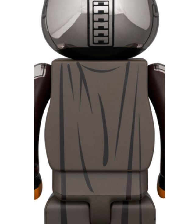 Be@rbrick 庫柏力克熊  THE MANDALORIAN CHROME Ver. 100 & 400