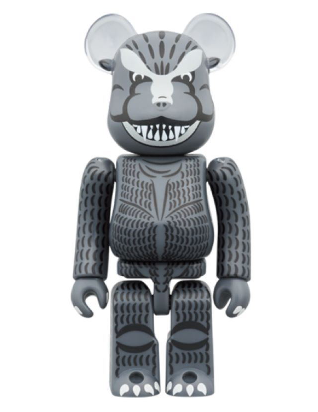 Be@rbrick 庫柏力克熊  GODZILLA(1954) 哥吉拉1954 100% & 400%