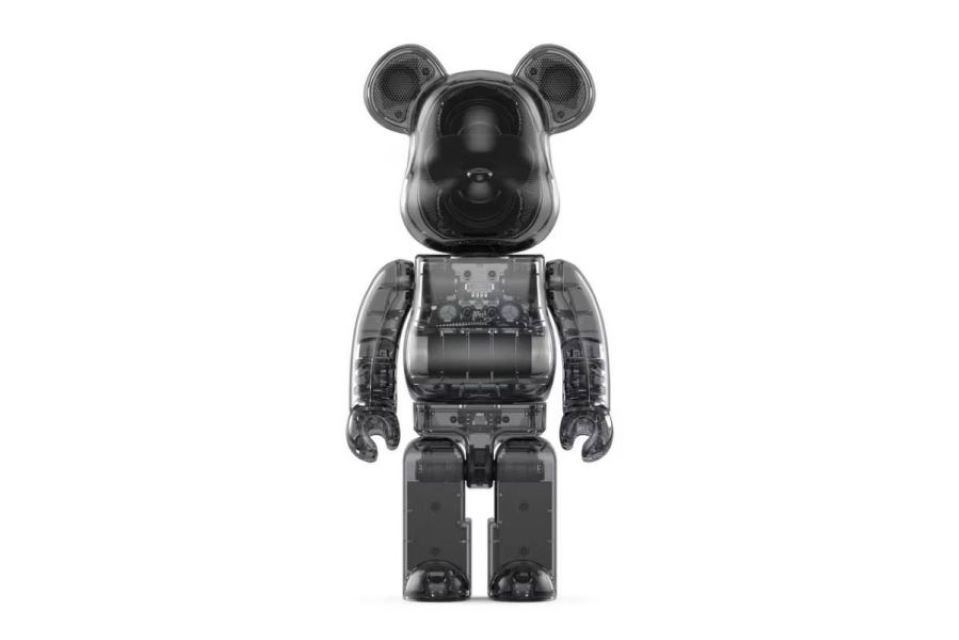  限量 Be@rbrick x RINARO 藍芽喇叭 庫柏力克熊 400% 半透