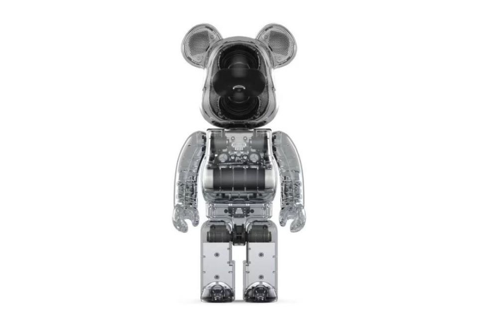  限量 Be@rbrick x RINARO 藍芽喇叭 庫柏力克熊 400% 透明