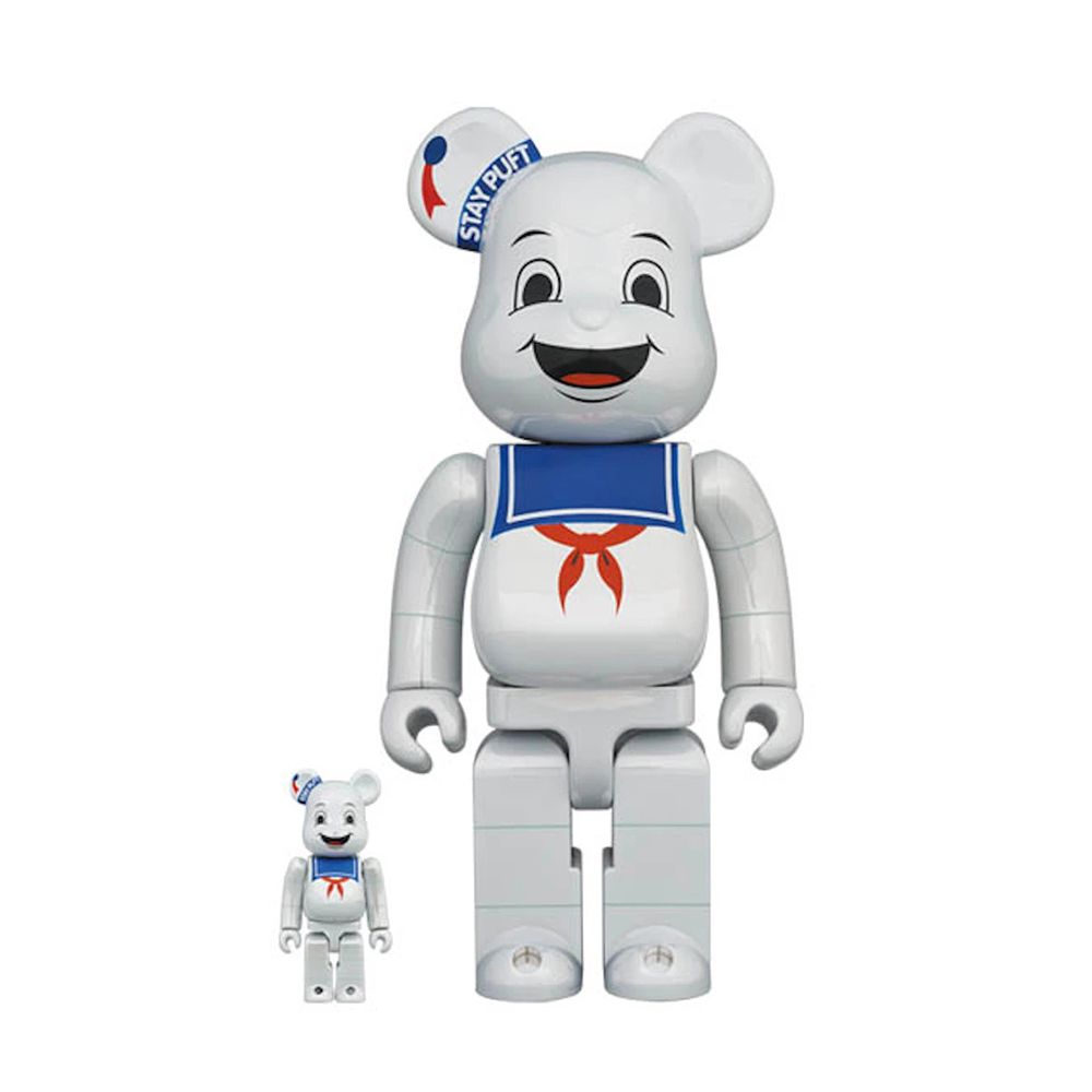 Be@rbrick 庫柏力克熊  棉花糖 100%+400%