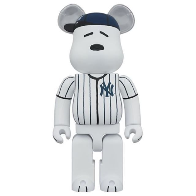  Be@rbrick MLB  PEANUTS SNOOPY (NEW YORK YANKEES) 史努比 1000