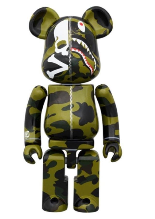 Be@rbrick 庫柏力克熊  超合金 MASTERMIND VS BAPE(R) GREEN 200%