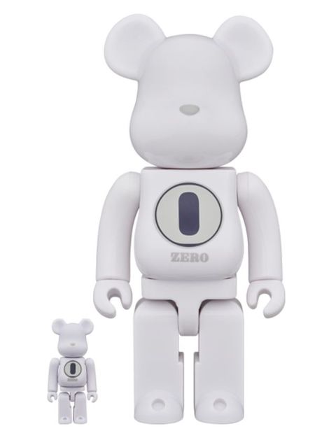 BE@RBRICK ROBERT INDIANA  fragmentdesign 藤元浩 100 & 400 白色