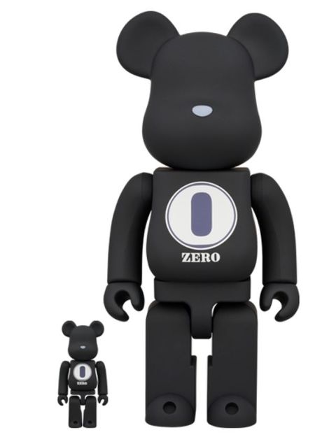 BE@RBRICK ROBERT INDIANA  fragmentdesign 藤元浩 100 & 400 黑色