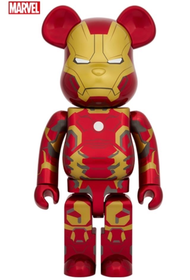  BE@RBRICK IRON MAN MARK 43 鋼鐵人馬克43 1000