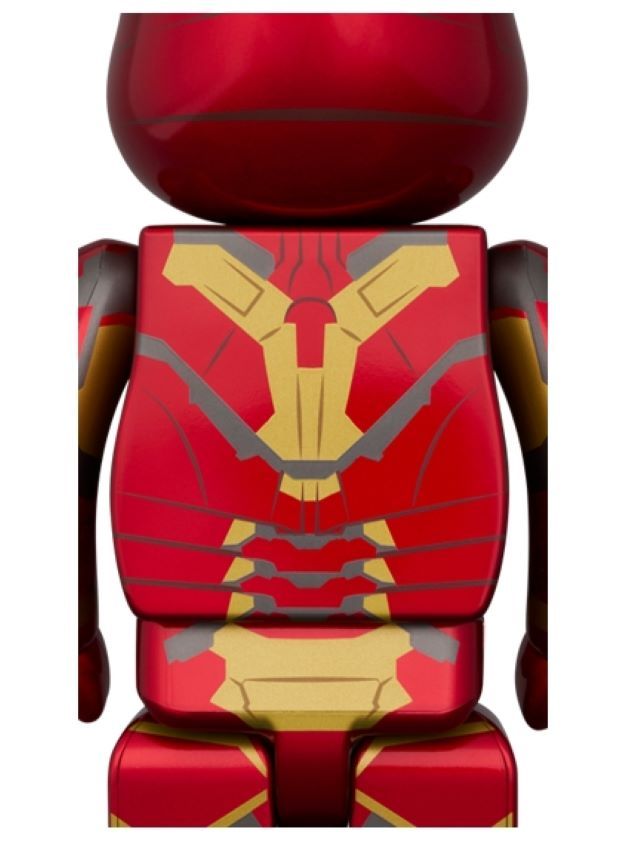  BE@RBRICK IRON MAN MARK 43 鋼鐵人馬克43 100 & 400%