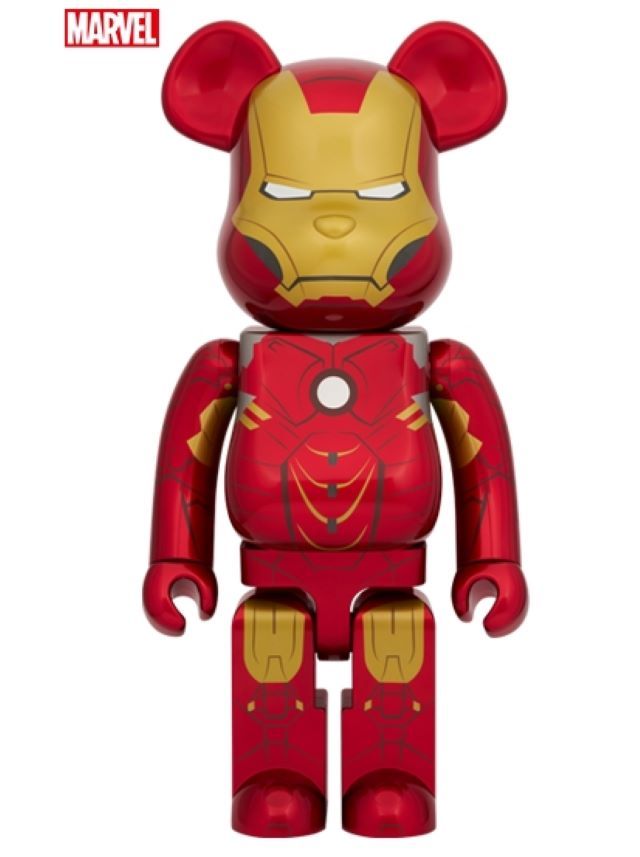  BE@RBRICK IRON MAN MARK IV 鋼鐵人 1000