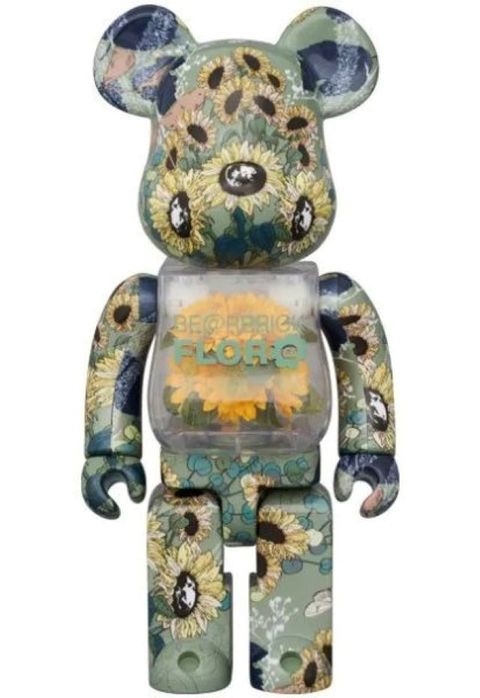 BE@RBRICK FLOR@ SUNFLOWER 肚中花 向日葵 400