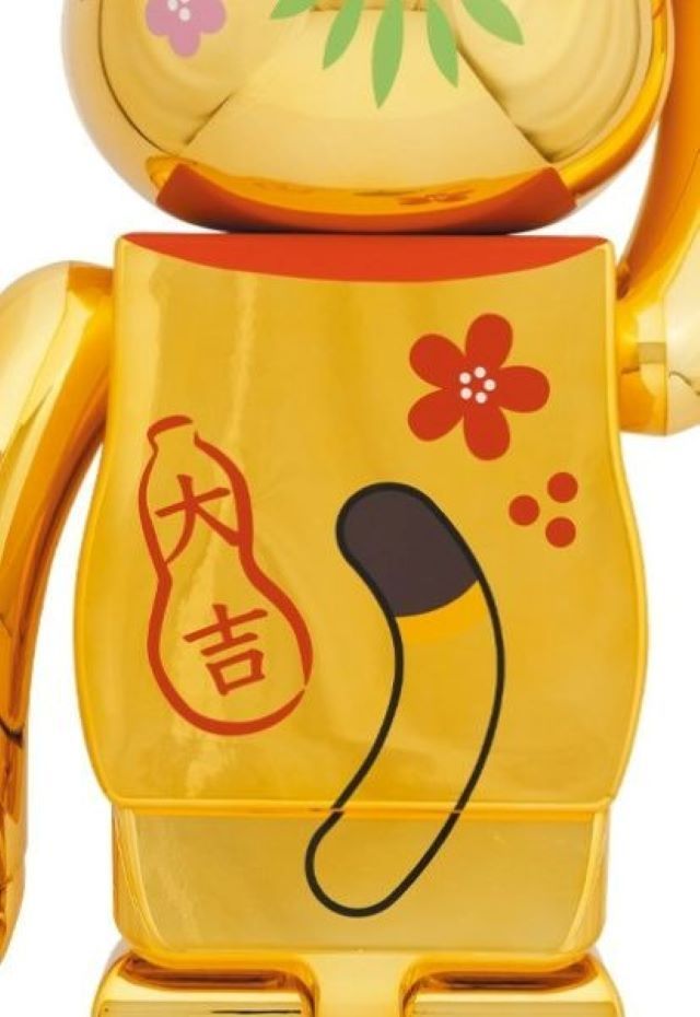  BE@RBRICK 招財猫 奶妹 金福 1000