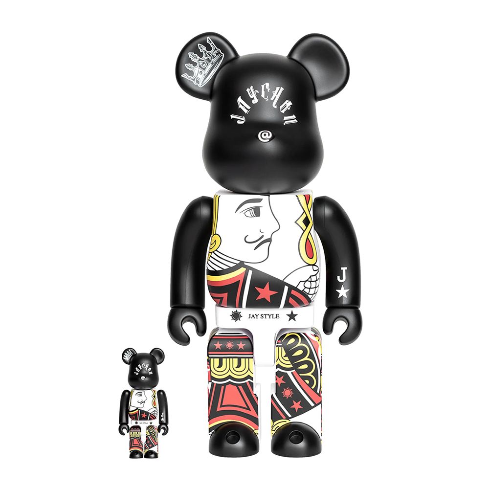 Be@rbrick 庫柏力克熊 BE@RBRICK x Phantaci Jay Chou 聯名款 庫柏力克熊 潮流公仔 100%+400%