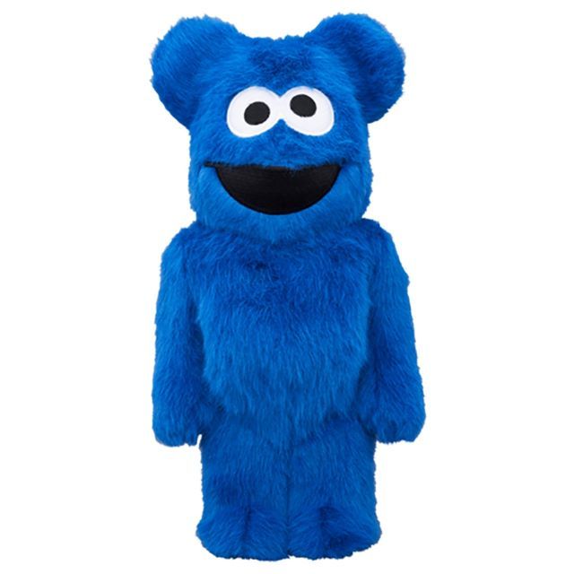  	BE@RBRICK COOKIE MONSTER COSTUME Ver.2.0 400％ 藍餅乾