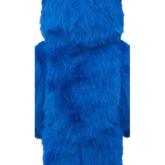  	BE@RBRICK COOKIE MONSTER COSTUME Ver.2.0 400％ 藍餅乾