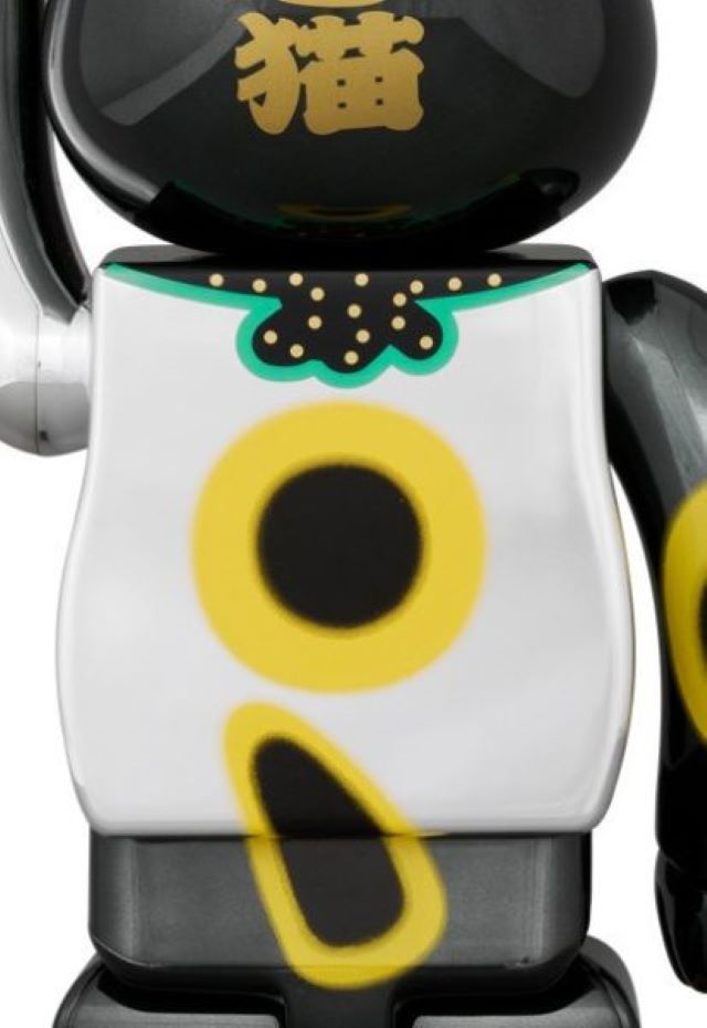 Be@rbrick 庫柏力克熊 BE@RBRICK Lucky Cat Jackpot 400％ 吃角子老虎機 黑招財貓