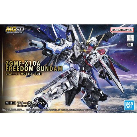 BANDAI 萬代 組裝模型 MGSD MASTER GRADE SD 自由鋼彈