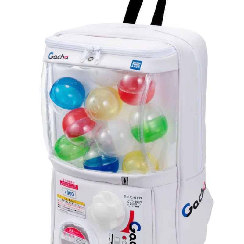 TAKARA TOMY Showy Gacha 轉蛋機 造型背包 第2代 扭蛋機背包 背包 尾牙 抽獎