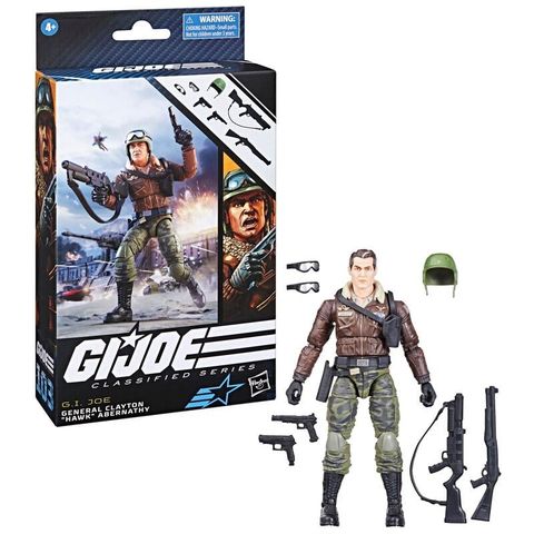 Hasbro 孩之寶 G.I.JOE 特種部隊 精英系列 6吋人物 老鷹將軍 阿伯納西將軍