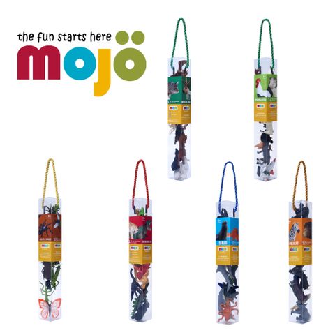 MOJO FUN 動物模型-迷你十二件組(6款)