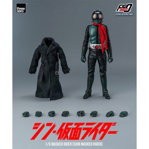 threezero 新假面騎士 1號 FigZero1/6 可動人偶