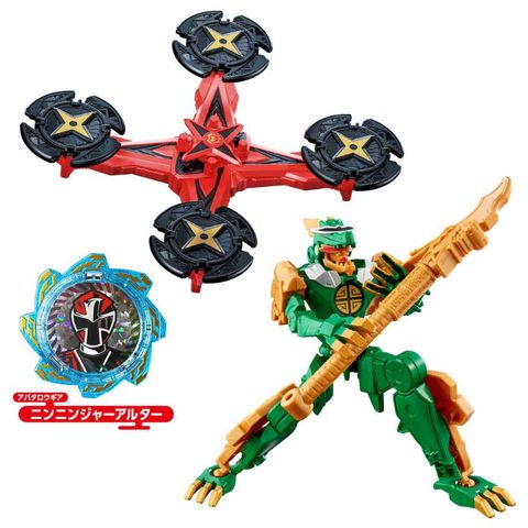 BANDAI 萬代 暴太郎戰隊 可動 Don金龍悟空&忍忍者套組06&07