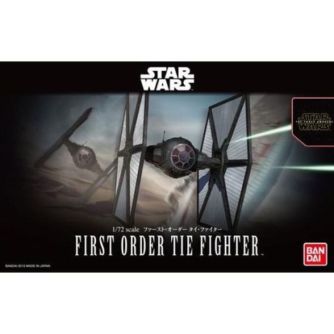 星際大戰 Star Wars 1/12 鈦戰機(FIRST ORDER) 組裝模型