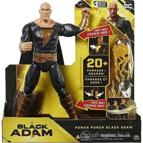 《 DC 》Black Adam-12吋黑亞當 特色可動人偶