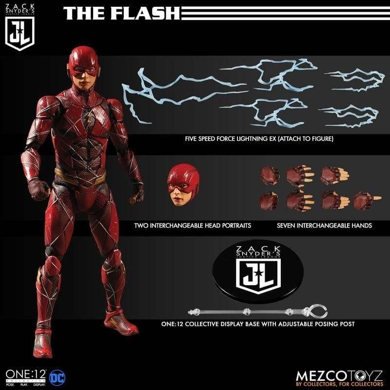  MEZCO TOY ONE:12 COLLECTIVE 查克史奈德之正義聯盟 DC 豪華3入組