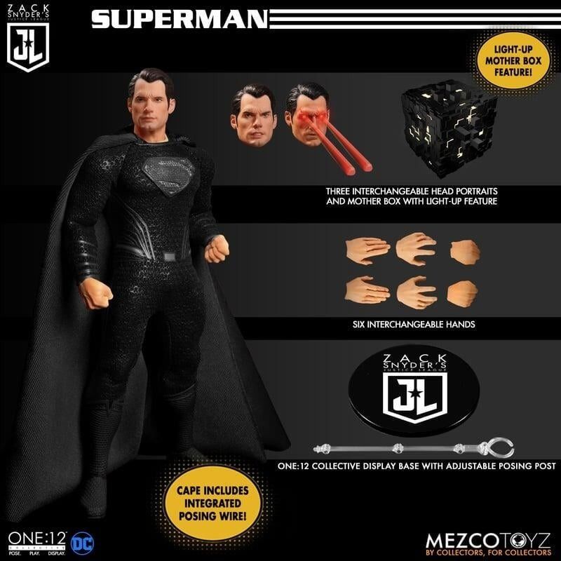  MEZCO TOY ONE:12 COLLECTIVE 查克史奈德之正義聯盟 DC 豪華3入組