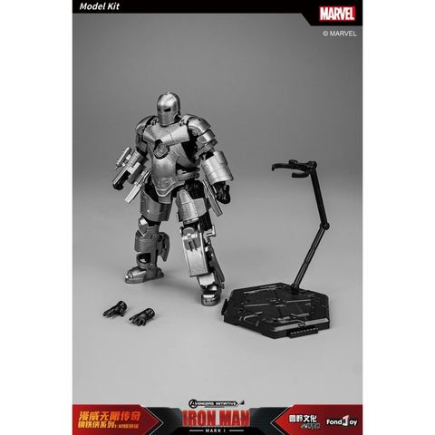 泛樂 FONDJOY 漫威 MARVEL 鋼鐵人 馬克1 初代 IRON MAN MK1 組裝可動