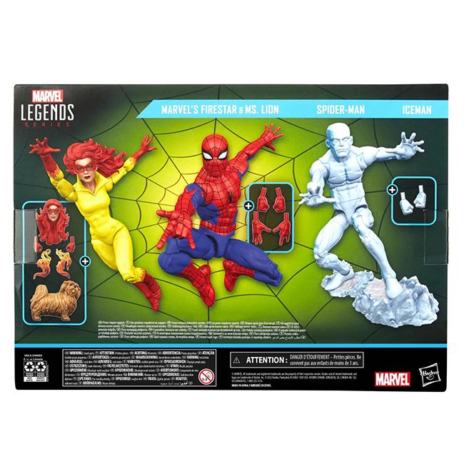 Hasbro 孩之寶 漫威 MARVEL 蜘蛛人 6吋傳奇人物 蜘蛛人 好朋友 3入組 SPIDER MAN