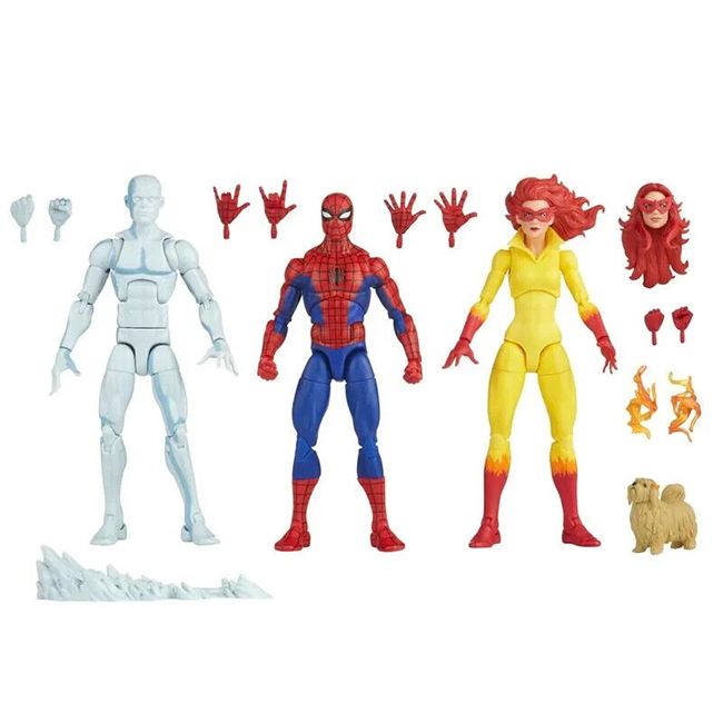 Hasbro 孩之寶 漫威 MARVEL 蜘蛛人 6吋傳奇人物 蜘蛛人 好朋友 3入組 SPIDER MAN