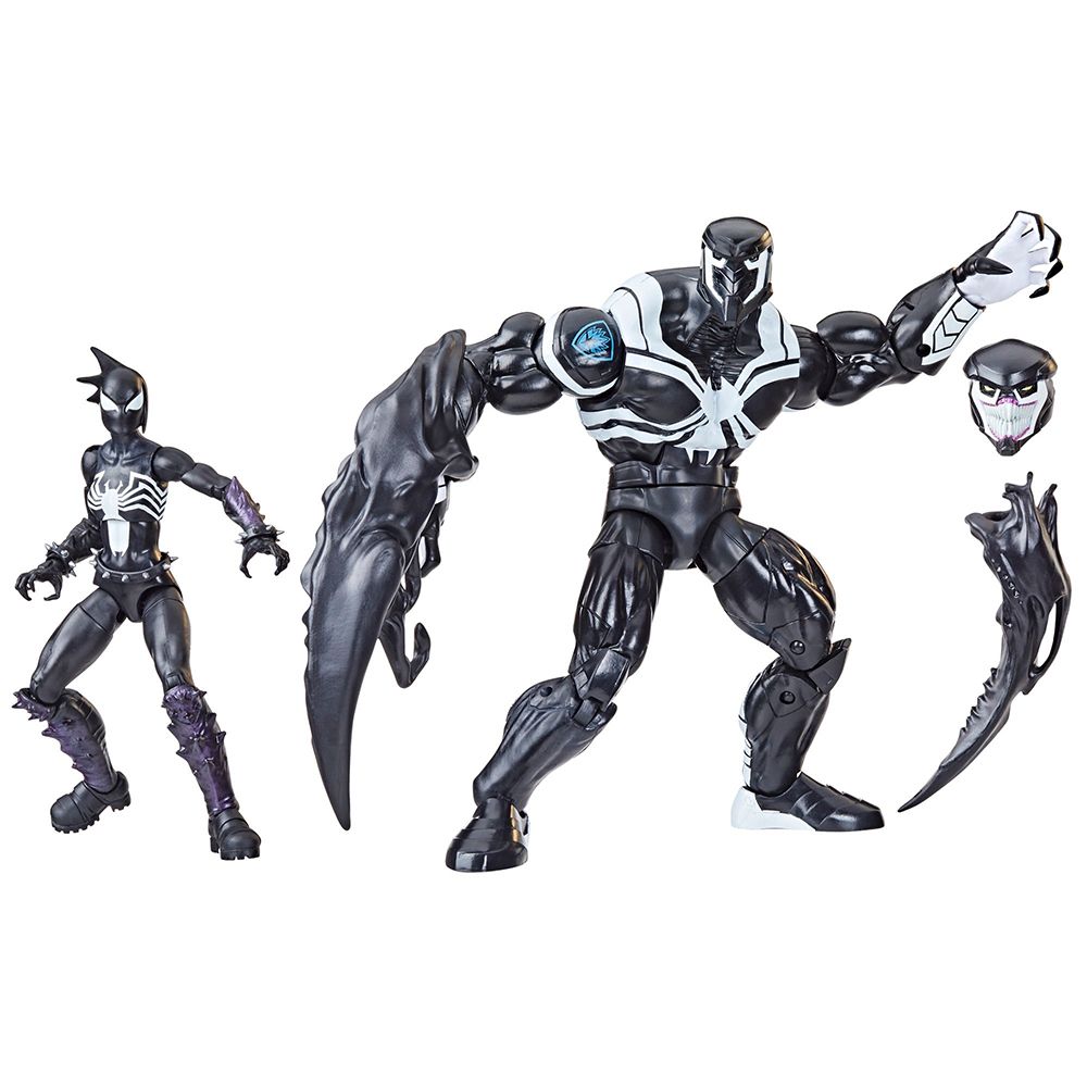 Hasbro 孩之寶 漫威 MARVEL 猛毒 6吋 傳奇人物 VENOM SPACE KNIGHT 二人組