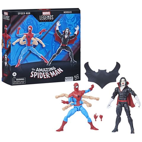漫威 MARVEL LEGENDS 蜘蛛人 6吋傳奇系列 蜘蛛人 &amp; 魔比斯 SPIDER-MAN &amp; MORBIUS