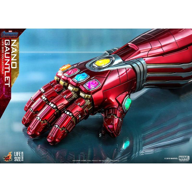   Hot Toys LMS007 復仇者聯盟 終局之戰 奈米手套 雕像 1:1 LED 發光