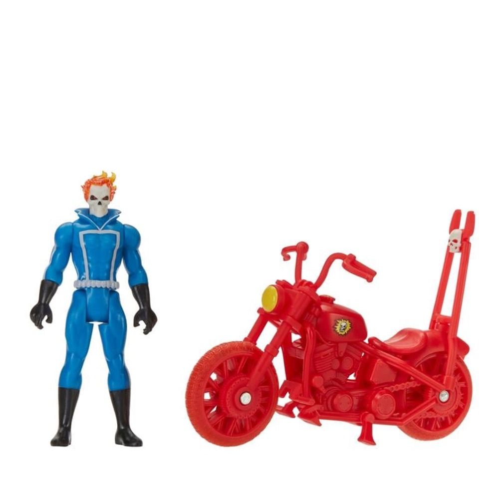 Hasbro 孩之寶 漫威 MARVEL 傳奇復古 3.75 吋收藏人物 惡靈戰警 & 機車 GHOST RIDER