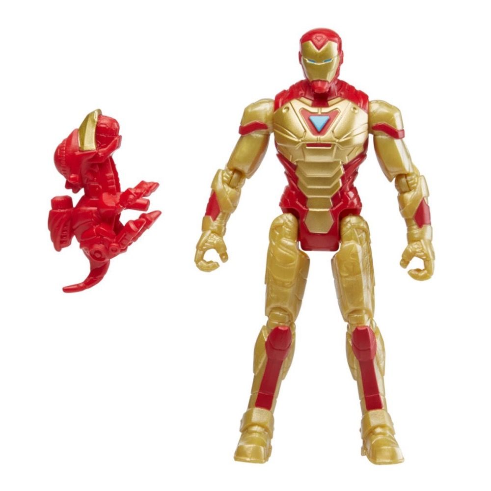 Hasbro 孩之寶 漫威 MARVEL 復仇者聯盟 4吋 恐龍機甲系列 MECH STRIKE 鋼鐵人 IRON MAN