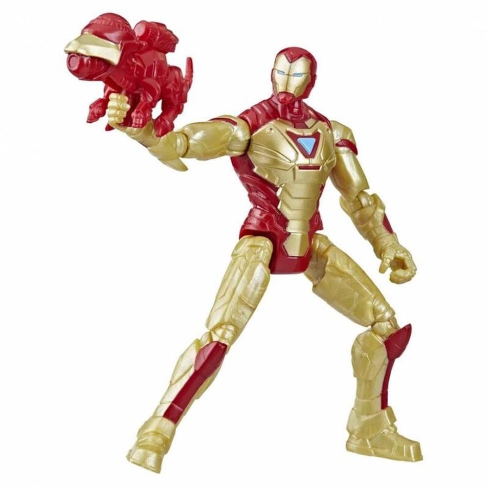 Hasbro 孩之寶 漫威 MARVEL 復仇者聯盟 4吋 恐龍機甲系列 MECH STRIKE 鋼鐵人 IRON MAN