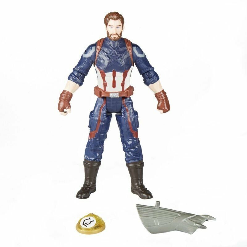 Hasbro 孩之寶 漫威 復仇者聯盟 6吋人物組&無限寶石 美國隊長 CAPTAIN AMERICA