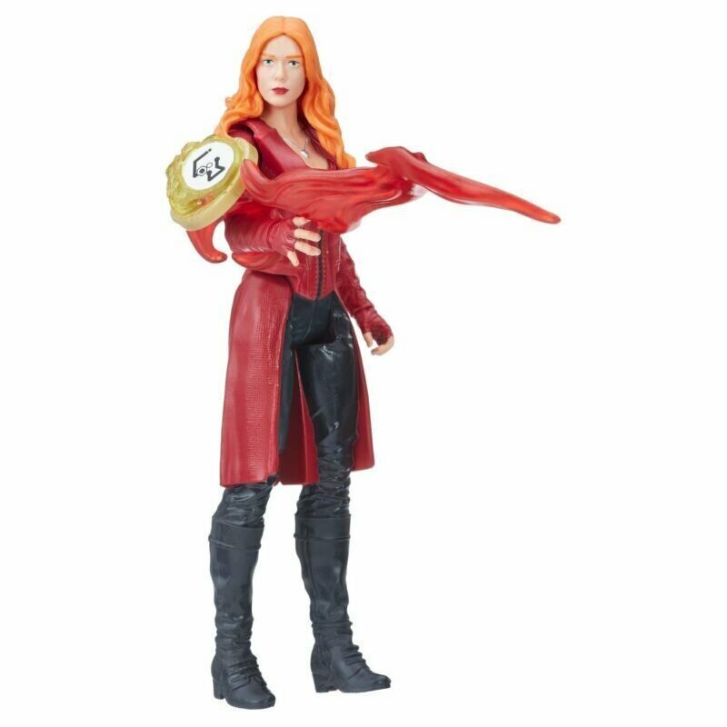 Hasbro 孩之寶 漫威 復仇者聯盟 6吋人物組&無限寶石 緋紅女巫 SCARLET WITCH