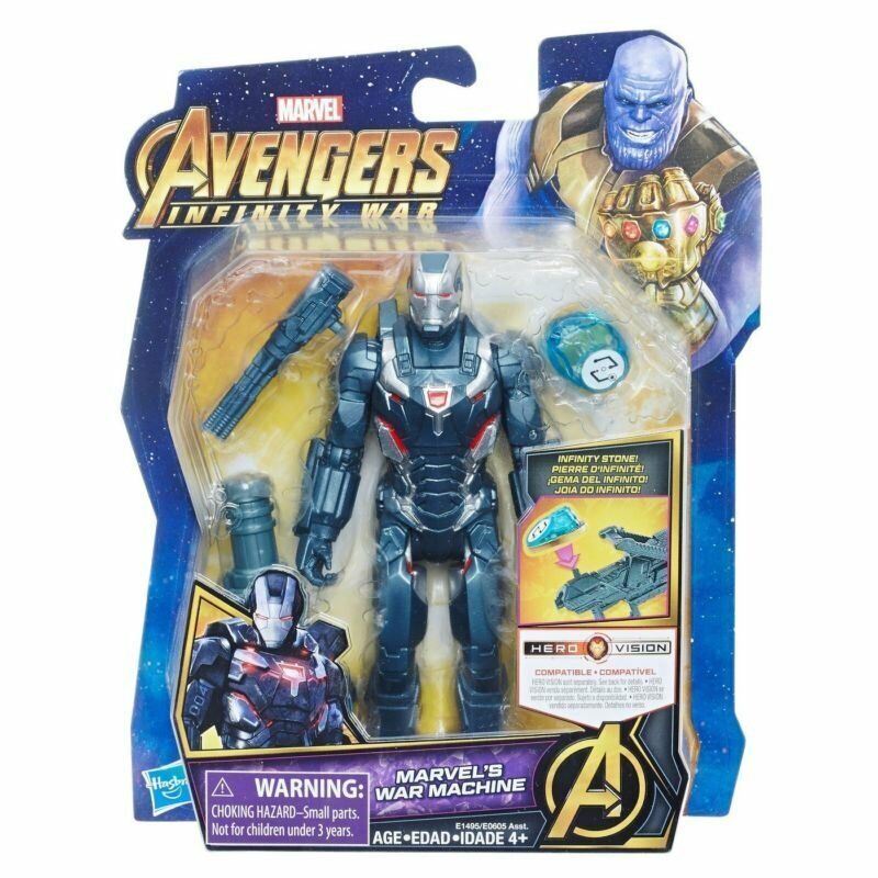 Hasbro 孩之寶 漫威 復仇者聯盟 6吋人物組&無限寶石 戰爭機器 MARVELS WAR MACHINE