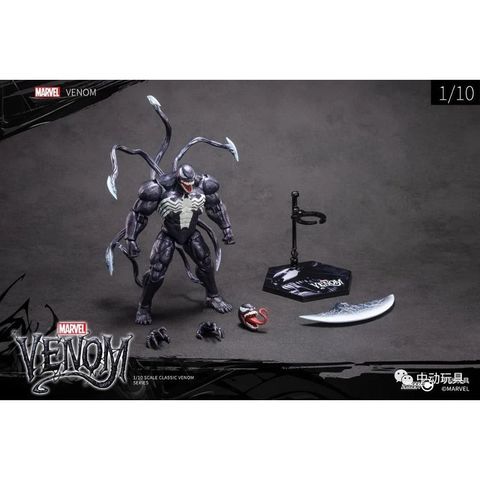 中動玩具 1/10 猛毒 毒液 VENOM 漫威 MARVEL 可動人偶