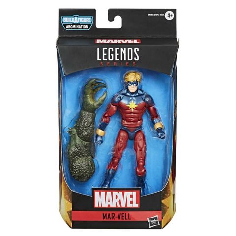 Hasbro 孩之寶 漫威 MARVEL LEGENDS 復仇者聯盟 電玩6吋 傳奇人物組 驚奇隊長 MAR-VELL