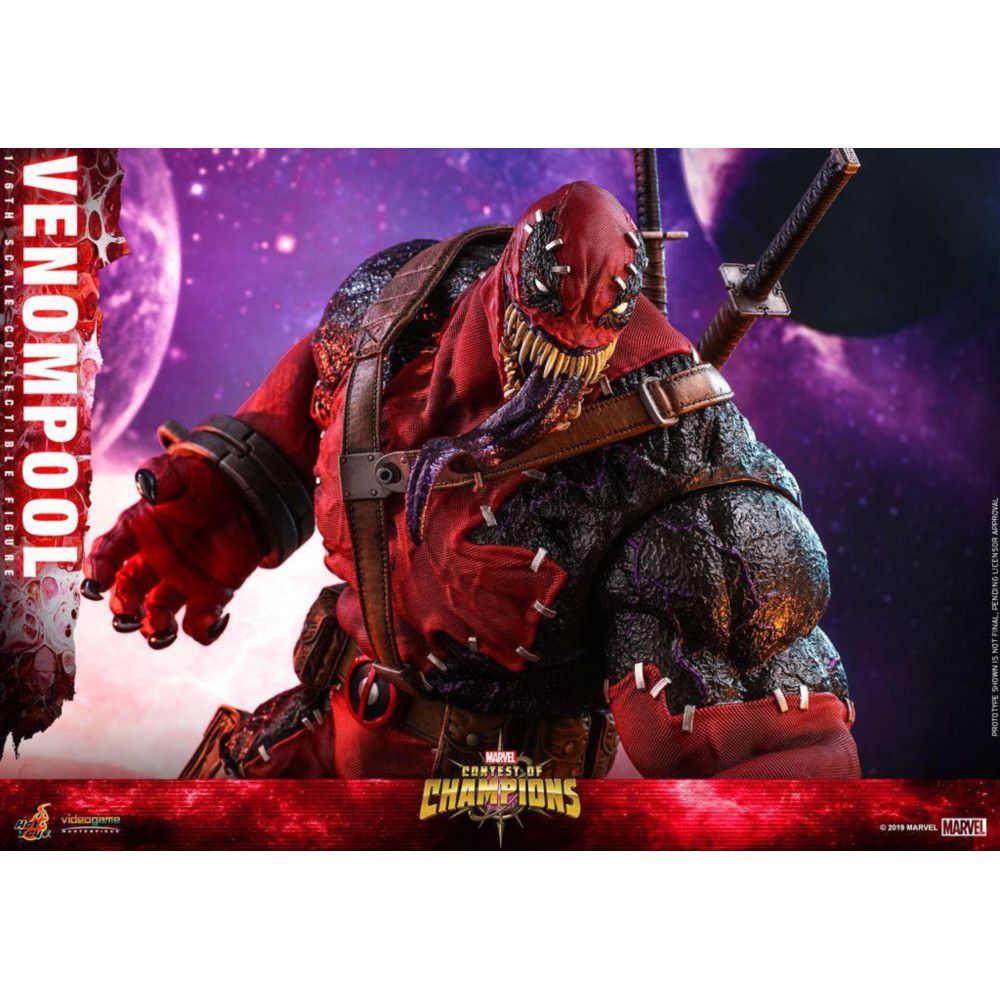 Beast Kingdom 野獸國 Hot Toys 12吋 VGM35 Marvel 超級爭霸戰 毒侍 漫威