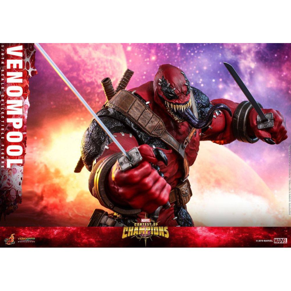 Beast Kingdom 野獸國 Hot Toys 12吋 VGM35 Marvel 超級爭霸戰 毒侍 漫威