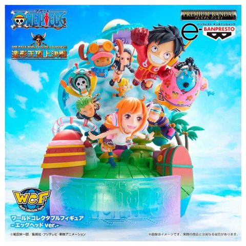 BANPRESTO 景品 認證店限定 海賊王 航海王 WCF 蛋頭島 未來島ver.