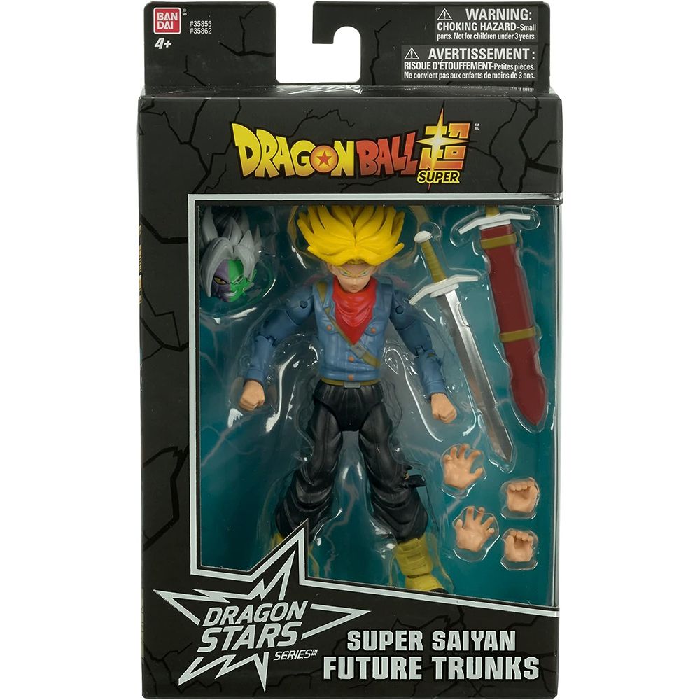 萬代BANDAI 七龍珠DRAGON STARS 可動公仔6吋特南克斯FUTURE TRUNKS