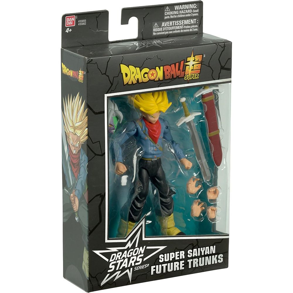 萬代BANDAI 七龍珠DRAGON STARS 可動公仔6吋特南克斯FUTURE TRUNKS